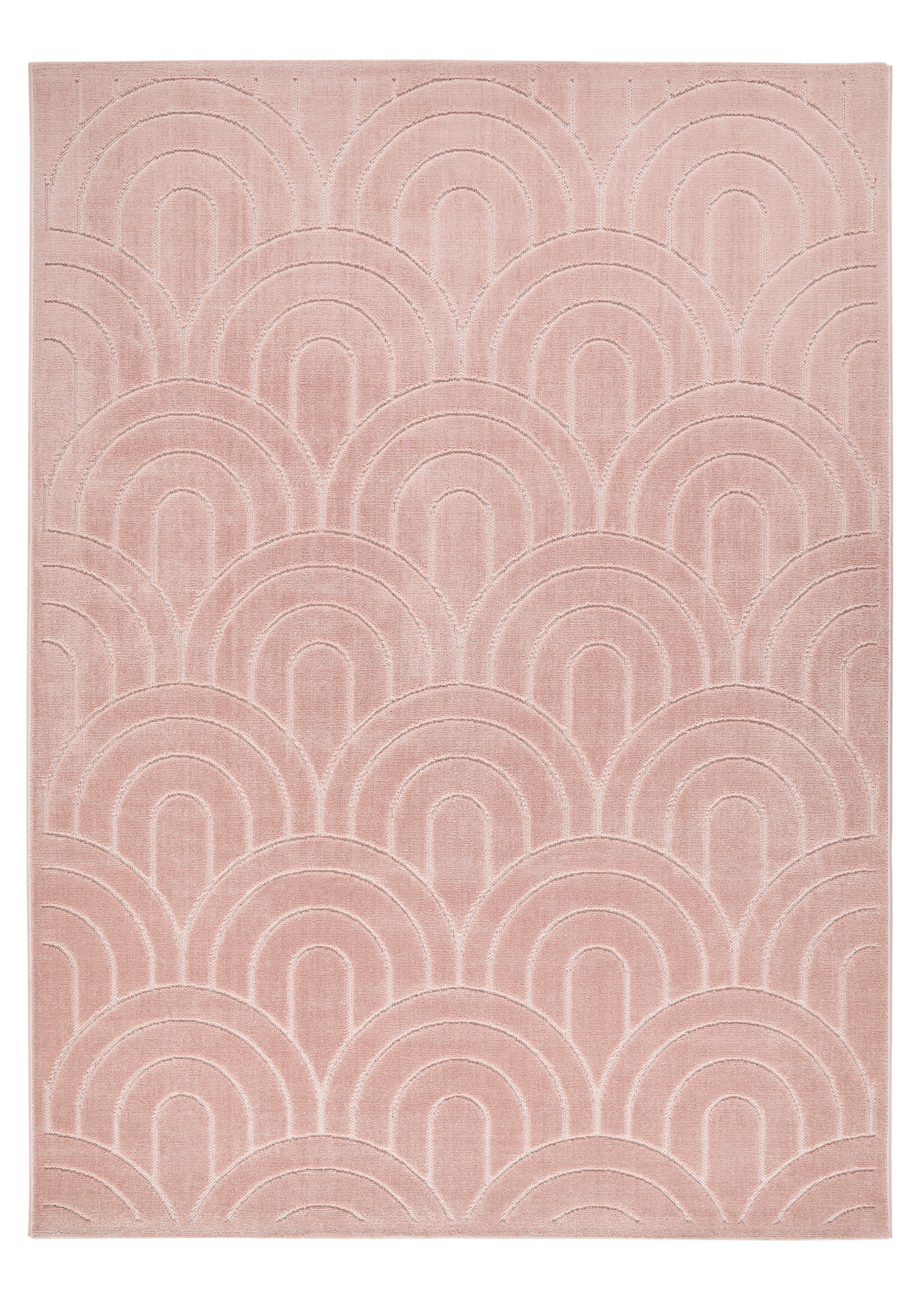 Concept Looms Maze MAZ103 Dusty Pink Large Rectangle Rug